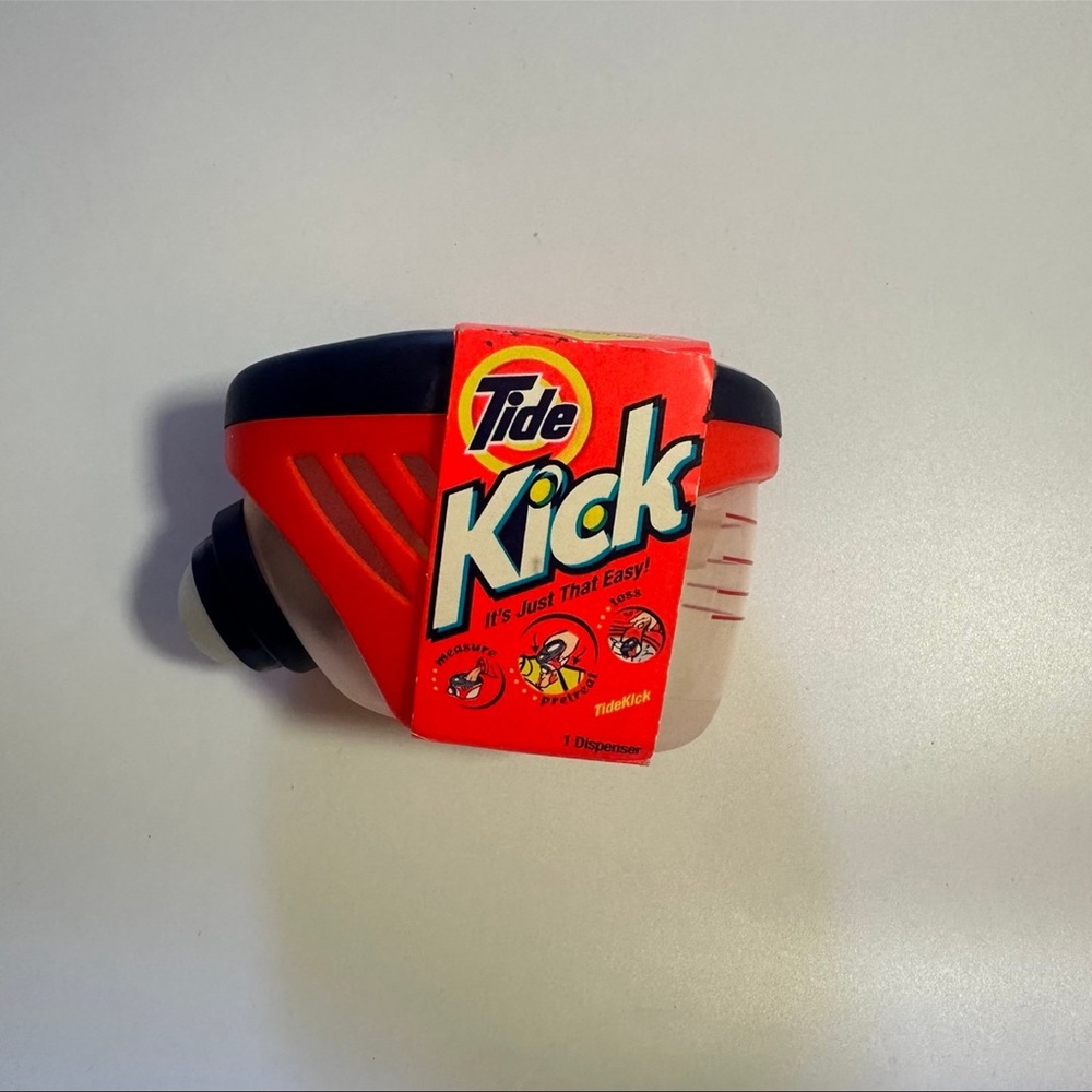 Tide Kick Dispenser Pretreater Laundry Detergent Discontinued Vintage New - Picture 3 of 5